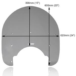 Cupula WRS city HARLEY DAVIDSON heritage softail 88-06 Â· 4
